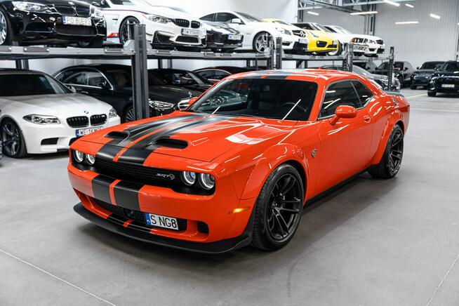 Dodge Challenger SRT Hellcat 6.2 V8 HEMI 717KM. Bezwypadkowy. Widebody.