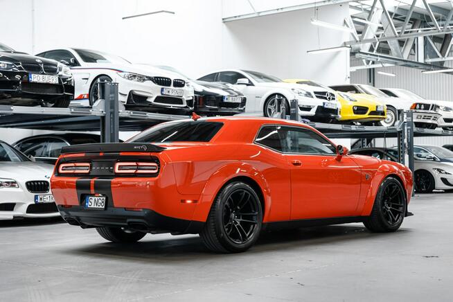 Dodge Challenger SRT Hellcat 6.2 V8 HEMI 717KM. Bezwypadkowy. Widebody.