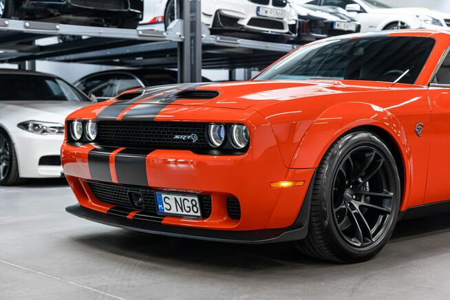 Dodge Challenger SRT Hellcat 6.2 V8 HEMI 717KM. Bezwypadkowy. Widebody.