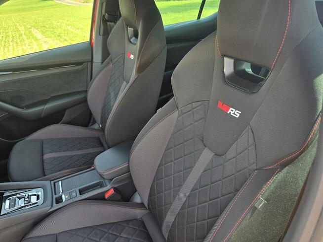 Škoda Octavia RS Challenge Selection 2.0 TSI 245KM DSG Salon Polska, Czerwień Velvet