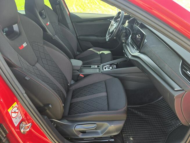 Škoda Octavia RS Challenge Selection 2.0 TSI 245KM DSG Salon Polska, Czerwień Velvet