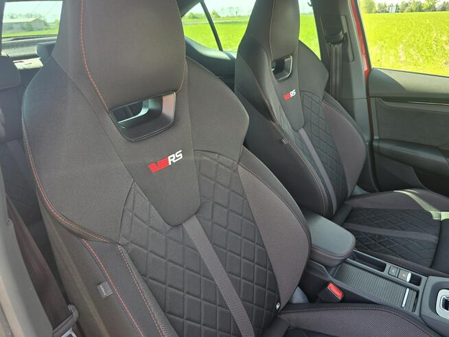Škoda Octavia RS Challenge Selection 2.0 TSI 245KM DSG Salon Polska, Czerwień Velvet