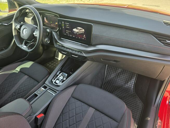 Škoda Octavia RS Challenge Selection 2.0 TSI 245KM DSG Salon Polska, Czerwień Velvet