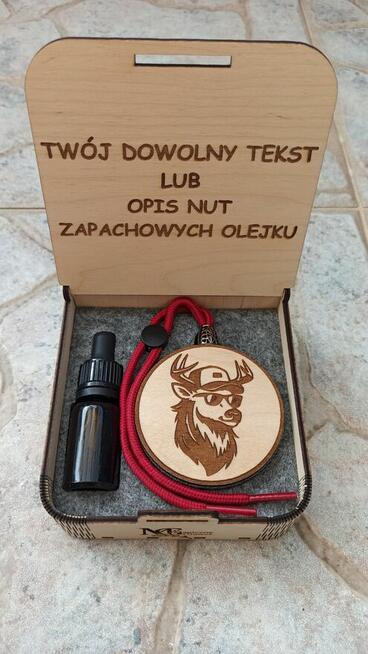Personalizowany Drewniany Dyfuzor Zapachowy do Samochodu