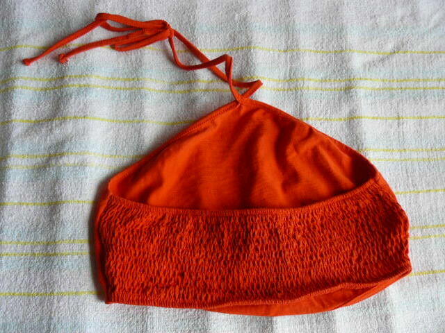 Top wiazany na szyi, Bershka, M 15 zl
