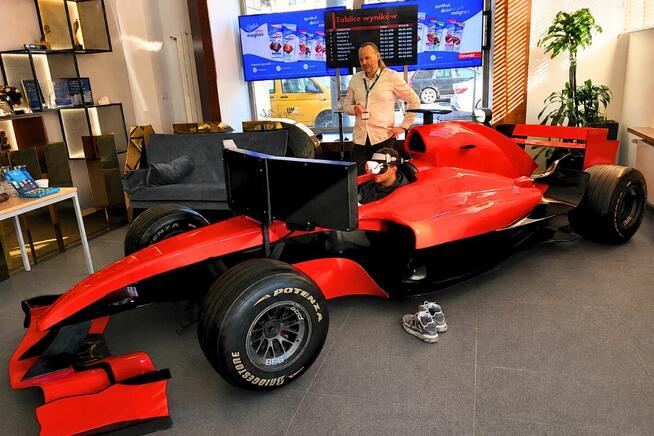 Symulator Bolidu F1 na Eventy, Targi i Imprezy Firmowe