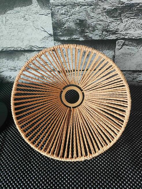 Lampa Wisząca Metalowa Pleciona Boho sufitowa na sufit
