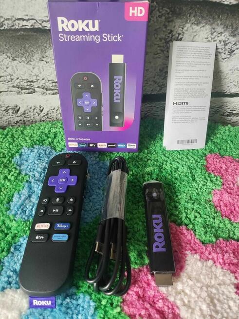 Odtwarzacz multimedialny Roku Streaming Stick Telewizora TV