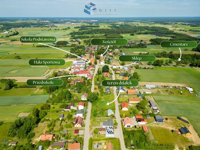 Działka budowlana Idzbark gm. Ostróda