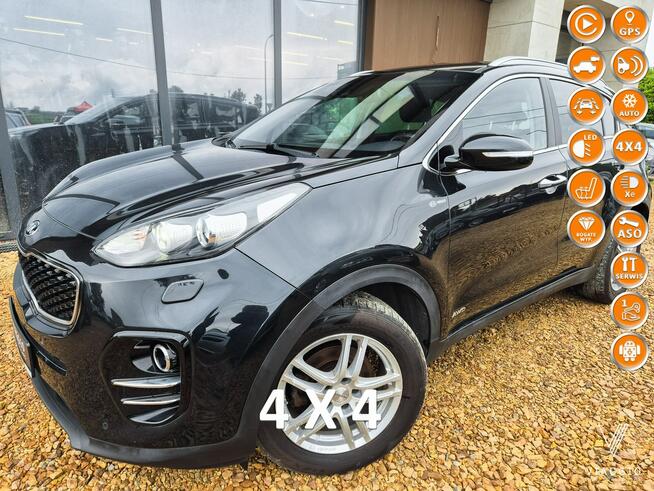 Kia Sportage 2.0D 4x4 136km BI-XENON skóra NAVI asystent KAMERA 2018