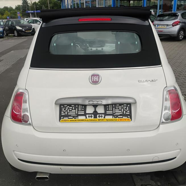 FIAT 500 C ,0.9 TWINAIR, PIĘKNE , STYLOWE CABRIO , STAN IDEALNY !