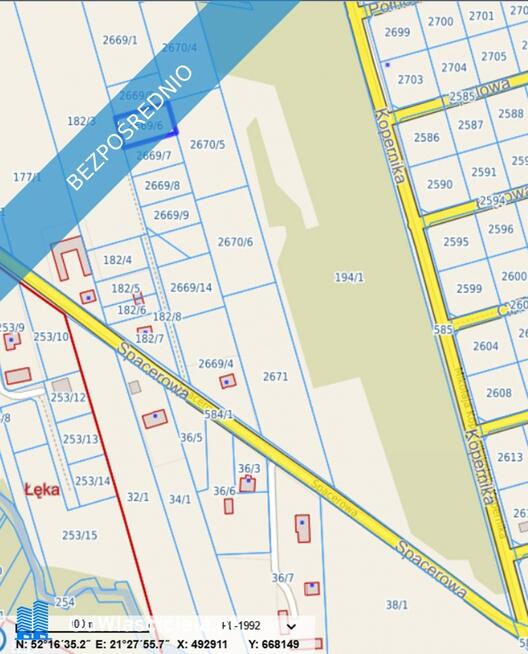 Działka z warunkami zabudowy – Pustelnik, 37 km od Warszawy