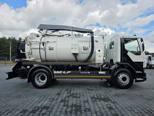 DAF WHALE WUKO KOMBI DO CZYSZCZENIA KANAŁÓW WUKO asenizacyjny separator beczka odpady czyszczenie ka