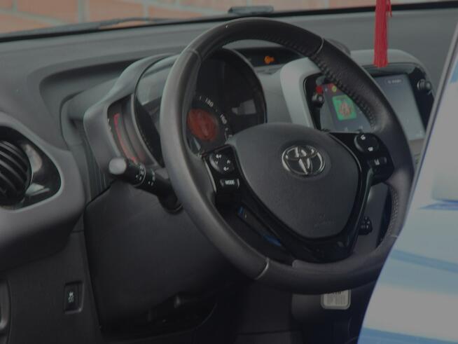 Toyota Aygo Radar*AsysToru*Klima*Kamera*Navi*PółSkóra*Esp*Led*BT*Komp*Gwar VGS!!!