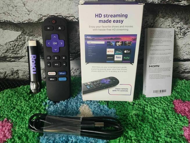 Odtwarzacz multimedialny Roku Streaming Stick Telewizora TV