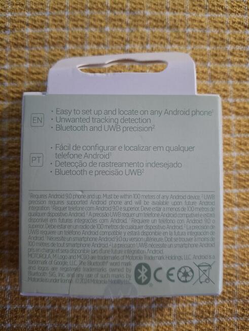 Moto tag. Motorola