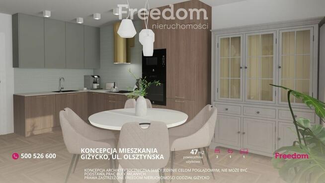 3 pokoje w centrum Giżycka | Balkon