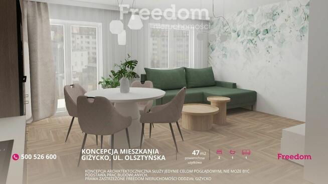 3 pokoje w centrum Giżycka | Balkon