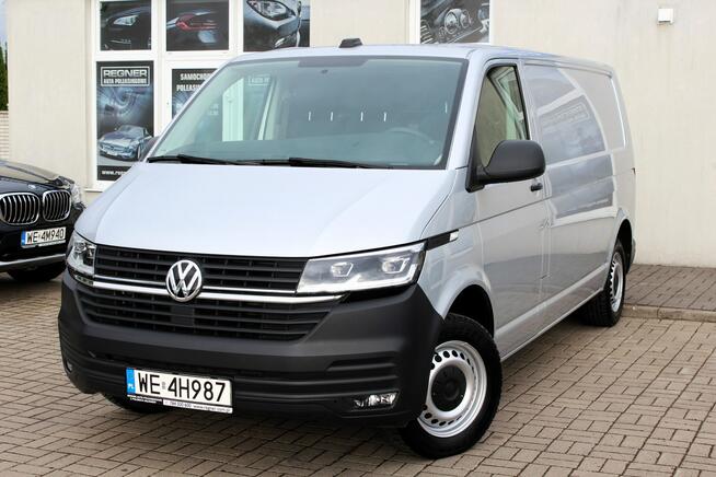 Volkswagen Transporter Długi 150KM Kamera LED Salon PL FV23% Parktronik Android