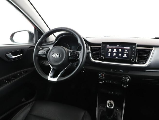 Kia Stonic 1.4 MPI skóra grzane fotele+kier. navi kamera tempomat AsystentPasaRuc