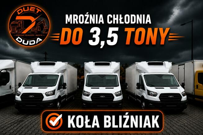 Ford Transit Chłodnia / Mroźnia Na Bliźniaku Salon PL Gwarancja Od ręki ( Iveco )