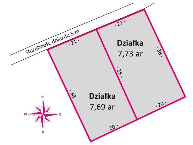 Działka budowlana Kielanówka, pogranicze Rzeszowa