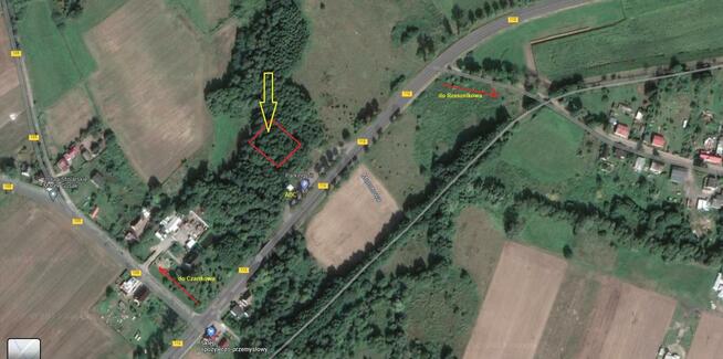 Działka budowlana Rzesznikowo gm. Rymań