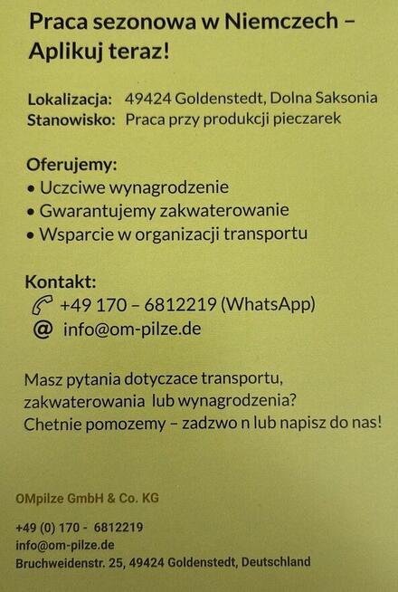 Produkcja pieczarek