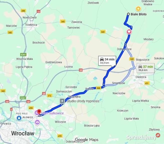 Działka budowlana 2000mkw Białe Bloto / Dobroszyce