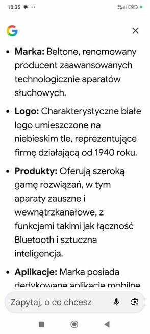 Aparat słuchowy Beltron