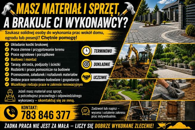 USŁUGI OGRODNICZO BUDOWLANE
