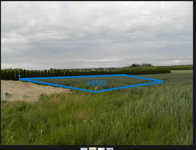 działka budowlana 1000m2 w Łęcznej, osiedle Kol. Trębaczów