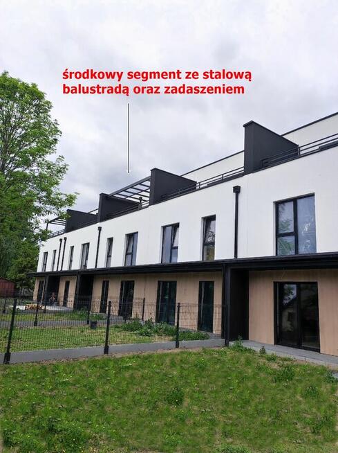 Dom szeregowy bezczynszowy 130 m + taras 21 m nowy !