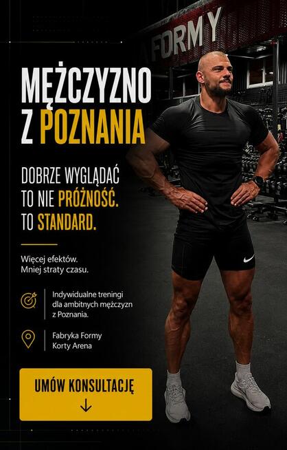 Emilian - Trener personalny Poznań | Fabryka Formy Arena