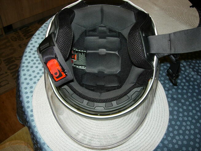 Kask motocyklowy otwarty