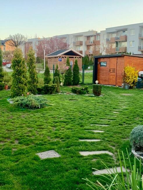 Apartament z tarasem i dużym ogrodem Bażantowo Katowice