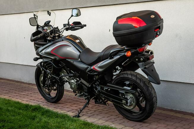 Suzuki DL 650 R 2015 ABS GMOLE KSIĄŻKA Serwis KUFER Raty Transport Mega Zadbana