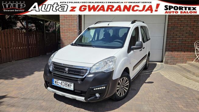 Peugeot Partner 2019-rej OUTDOOR 1.6 HDI Salon PL,I WŁ, GRIP CONTROL,Tempomat F.vat