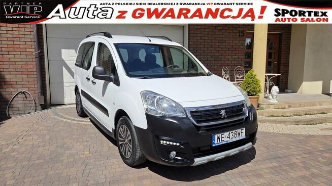 Peugeot Partner 2019-rej OUTDOOR 1.6 HDI Salon PL,I WŁ, GRIP CONTROL,Tempomat F.vat