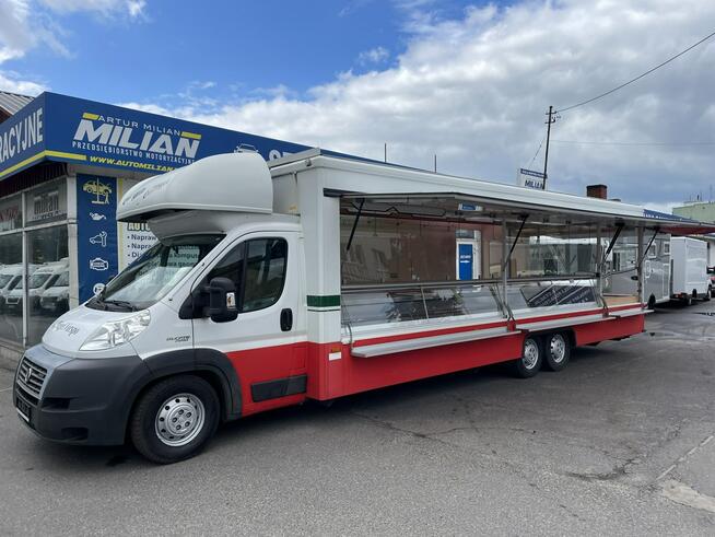 Fiat Ducato Autosklep wędlin Gastronomiczny Food Truck Foodtruck Sklep Borco TOP