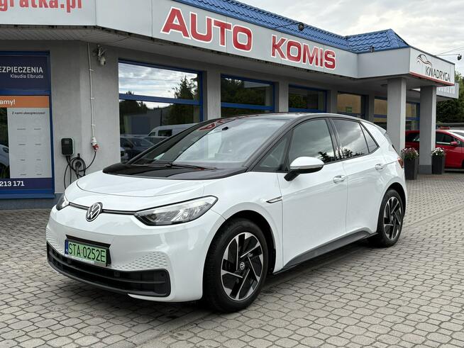 Volkswagen ID.3 PRO 107 KW, Biała perła ,Pół skóra,Podgrzewana kierownica