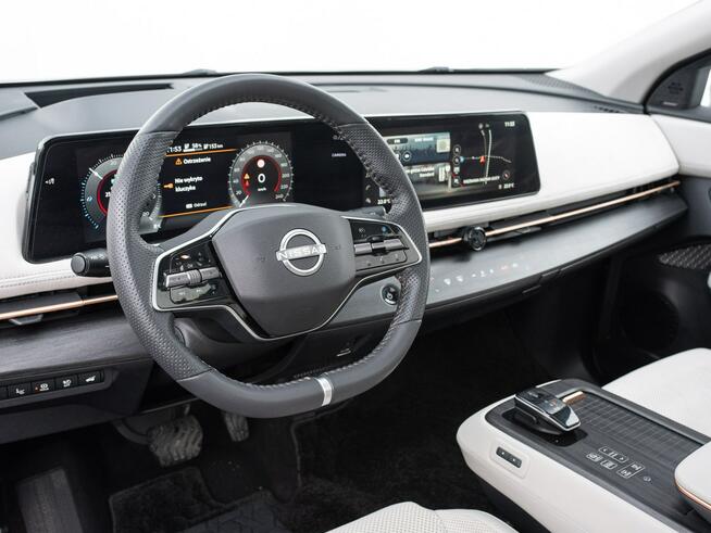 Nissan Ariya ZS052SX#63kWh Evolve Szklany dach Podgrz.f, kier szyba Salon PL VAT23%