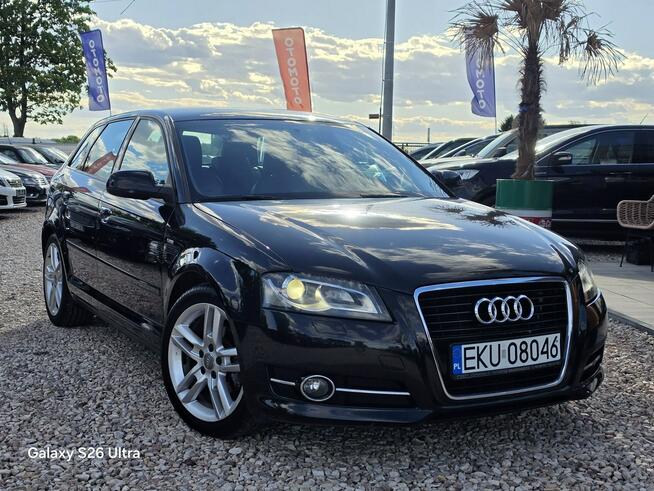 Audi A3 1.6TDI#105PS#S-LINE#Ledy#Bixenon#Navi#Climatr#Alus#Skóry#Start Stop!!!