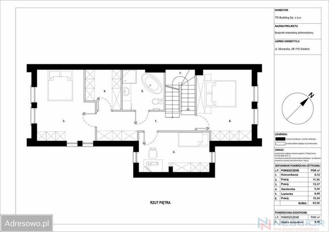 Na sprzedaż dom o powierzchni 123m2- Siedlce