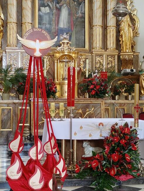 Bierzmowanie dekoracja z podświetleniem - zestaw NOWOŚĆ