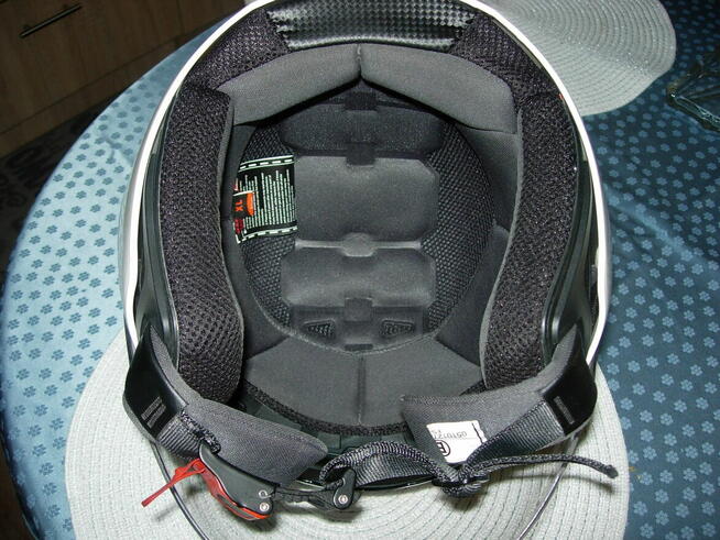 Kask motocyklowy otwarty