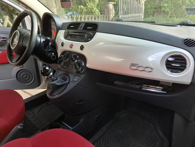 Fiat 500 Biala Perla Benzyna