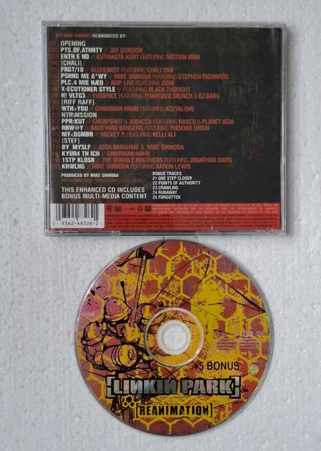Linkin Park . Reanimation . CD .