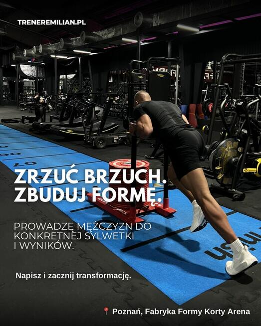 Emilian - Trener personalny Poznań | Fabryka Formy Arena