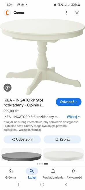 Stół rozkładany + komoda IKEA LIATORP